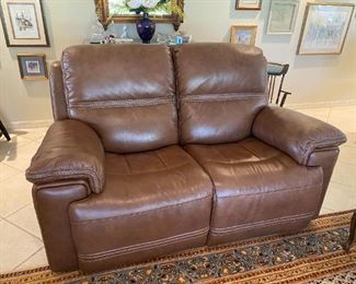 Flexsteel Electric Recliner Loveseat