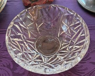 Tiffany crystal bowl