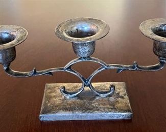 Mexico sterling silver candleabra
