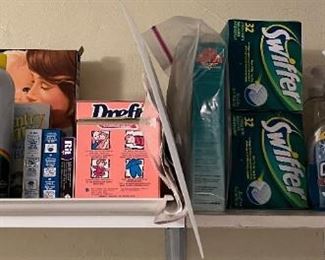 Soaps, kitchen cleaners, etc