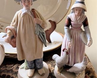 Andrea by Sadek French peasant figurines - made in Japan