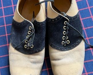 Old, original saddle shoes