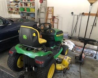 John Deere riding mower