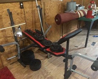 Work out bench