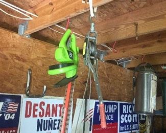 Hedge trimmer 
Come along