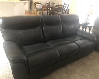 Nice leather sofa