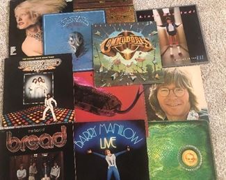 Variety of Vintage Vinyls