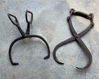 Iron ice hooks