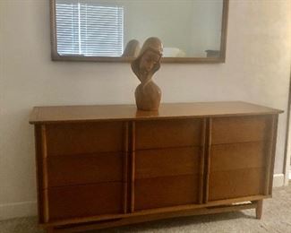 MCM Dresser and mirror 