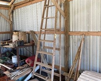 Tractor barn items