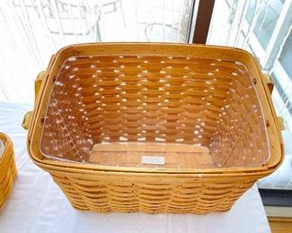 Signed Longaberger Baskets. Photo 3 of 5.
