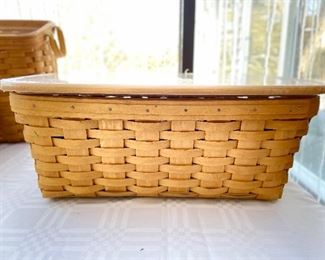 Signed Longaberger Baskets. Photo 4 of 5.