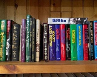 Sample of W.E.B. Griffin Hardback Books.