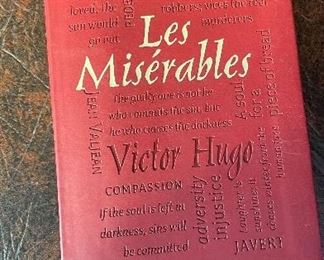 Les Miserables, Victor Hugo. Leather Bound Book.