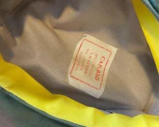 Vintage Cap & Bag Chinese Military Hat. Photo 2 of 2.