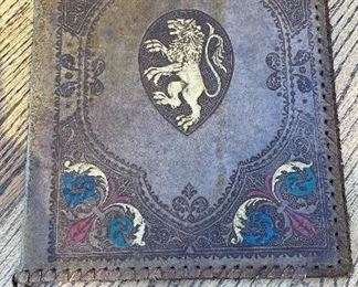 Embossed Leather Folder. Photo 1 of 2.