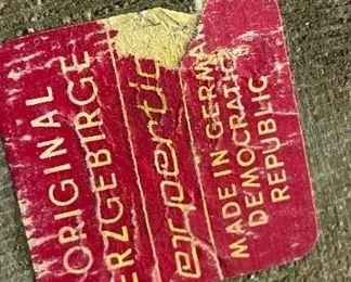 Original Erzgebirge Figurine. Photo 2 of 2.