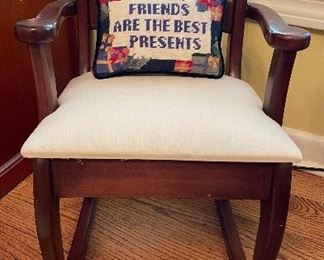 Child's Rocking Chair.