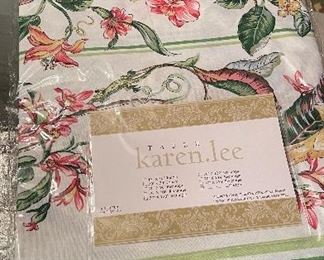 Brand New Karen Lee Ballard Table Linens. Photo 1 of 4.