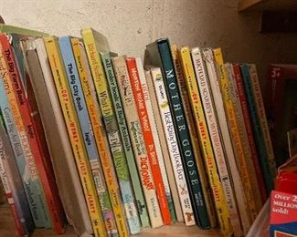 Sample of Vintage Children's Books including Dr. Seuss.