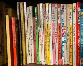 Sample of Vintage Dr. Seuss Books.