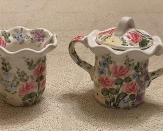 Sample of English Garden For Don Simpson. Set Includes 6-Piece Place Setting for 6 - Dinner, Salad, Fluted Bowl, Cereal Bowls, Mug & Saucer. Serving Pieces Available, Too. Photo 2 of 10.