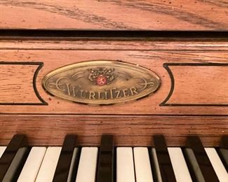 Wurlitzer Upright Piano. Photo 1 of 4.
