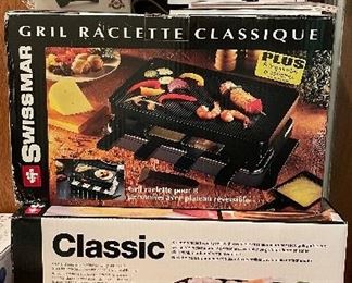 Swissmar Grill Raclette - 2 Available.