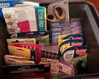 Sample of Office Supplies.