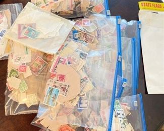 Sample of International and Domestic Stamp Collection - Photo 3 of 3.