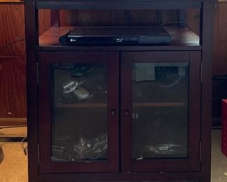 Media Cabinet. Measures 32" W x 20" D x 33" H.