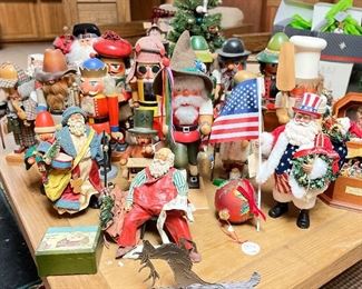 Sample of Vintage Erzgebirge & Steinbach Nutcrackers. Photo 1 of 6.