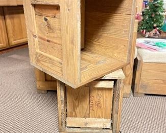 Pair of This End Up Side Tables.