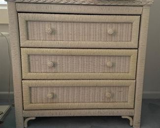 Vintage Henry Link Three-Drawer Bureau. Measures 31" W x 20" D x 31" H. Photo 1 of 2.