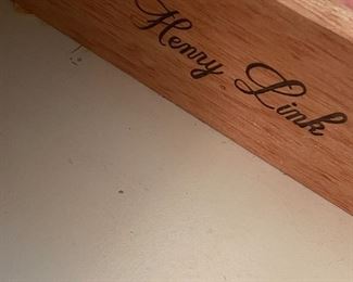 Vintage Henry Link Wicker Desk. Measures 47" W x 19" D. Photo 2 of 2.