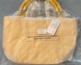 Yellow Big Buddha Bag.
