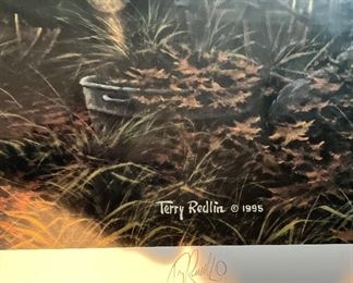 Terry Redlin Signed and Numbered Lithograph. Photo 2 of 2.