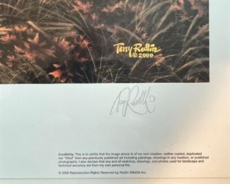 "The Social Hour" Signed & Numbered Terry Redlin. Photo 3 of 4.