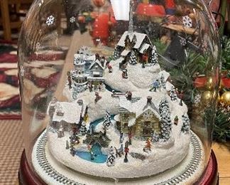 Sample of Thomas Kincade Christmas Music Boxes. Photo 1 of 2.