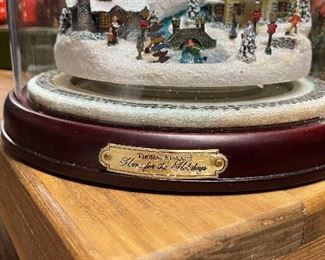 Sample of Thomas Kincade Christmas Music Boxes. Photo 2 of 2.