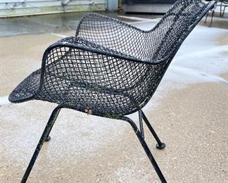 Set of 6 Vintage Woodard Sculptura Arm Chairs. Photo 2 of 2.