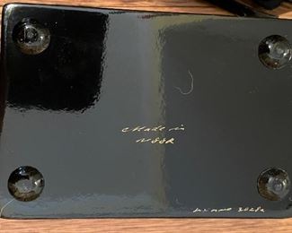 Sample of Vintage Signed Russian Lacquer Hand - Painted Palekh Boxes. Photo 2 of 5.