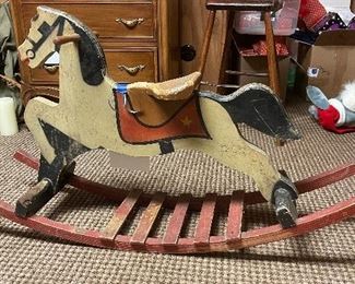 Vintage Rocking Horse.