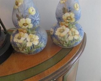 Wonderful pair of Nippon vases