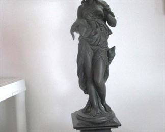 Pair of beautiful figural lamps