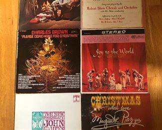 Christmas LP's 