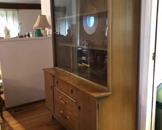 Side view of China Cabinet.