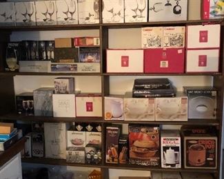 Never Used Items in Boxes