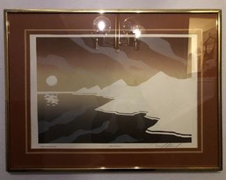 'Landscape' signed by David Allgood