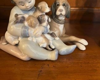 Lladro:  "Playmates"